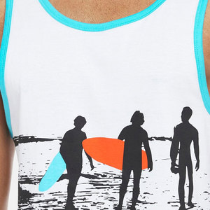 Camiseta sin mangas transpirable de algodón 100% de calidad duradera, lista para usar, suministro en línea, camiseta sin mangas para hombre para un estilo elegante en verano - Product Image 6