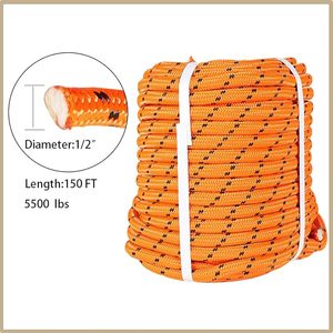 Durable 12mm Synthetic <b>Rope</b> for Construction Safety and Material Handling Use Professional Grade Marine <b>Rope</b> for Anchoring - Product Image 4