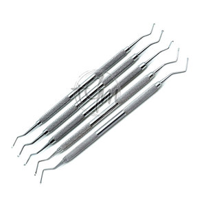 Excavador dental autoclavable de acero inoxidable para la eliminación de caries y limpieza de cavidades - Product Image 4