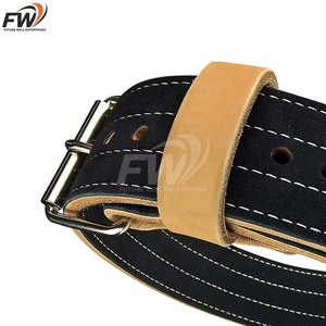 Cinturón de Cuero para Levantamiento de Pesas con Diseño de Logotipo Personalizado 2025, Nuevo Cinturón de Entrenamiento para Gimnasio, en Venta, Servicio OEM - Product Image 3