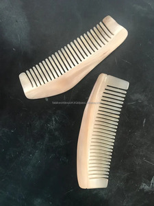 Juego de Peines de Madera Hechos a Mano, Diseño Rectangular, Duradero, de Madera Natural - Product Image 6