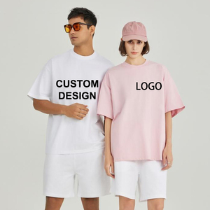 เสื้อยืดคอกลมแขนสั้นทรงปกติ ผ้าฝ้ายออร์แกนิค 100% คุณภาพสูง 310gsm พิมพ์โลโก้ตามสั่ง ไซส์ใหญ่ สำหรับผู้ชาย - Product Image 1