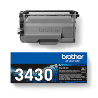 Cartouche de toner noir authentique TN-3430 avec une capacité de 3000 pages