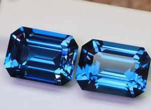 Piedra preciosa de alejandrita con corte esmeralda de 12x10 mm creada en laboratorio - Gemas Alex de alta calidad que cambian de color - Piedra sintética para joyería - Product Image 5