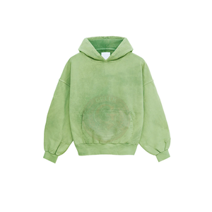 Sudadera con Capucha Retro para Hombre, de Algodón Suave y Felpa, con Silueta Holgada para Colecciones de Moda Moderna - Product Image 1