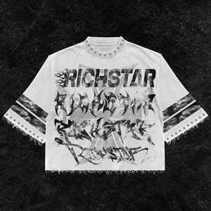 Wholesale custom printed <b>oversized</b> dropped shoulder <b>T</b> <b>shirt</b> for men and women 100% cotton jersey 250gsm - Product Image 6
