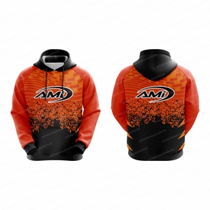 Nuevas Sudaderas con Capucha Unisex 100% Poliéster, Forradas de Felpa, Ligeras, para Sublimación, al por Mayor, con Cordón Ajustable, Precio Económico, Secado Rápido - Product Image 4