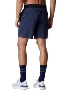 Shorts décontractés pour hommes en toile unie avec cordon de serrage, 100 % polyester, respirant, séchage rapide, tissu extensible, coupe ample, pour la course à pied - Product Image 2