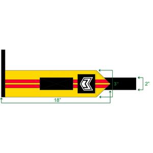 Poignets de gymnastique de haute qualité personnalisés 18 "poignets de longueur pour la musculation unisexe Crossfit sangles de poignet pour l'haltérophilie - Product Image 5