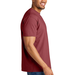 Camiseta de Cuello Redondo para Hombre, Color Azul Claro, Mezcla de Algodón, con Estampado de Alta Calidad Estilo Hip Hop - Product Image 3