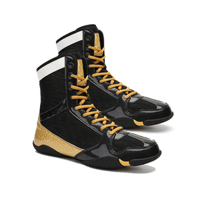 Chaussures Sambo en cuir PU brillant, design tendance, de haute qualité, matériau durable, respirantes, chaussures et bottes Sambo - Product Image 3