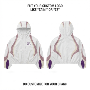 Veste coupe-vent en polyester 95 GSM de qualité supérieure, logo personnalisé, imperméable, respirante, style streetwear pour homme, manteau léger pour l'hiver - Product Image 1