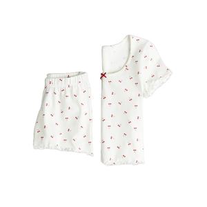 Pijama de Jersey de algodón para mujer, superventas, cintura elástica, venta al por mayor, ropa de dormir tejida para invierno para otoño, verano y primavera, 2024 - Product Image 4