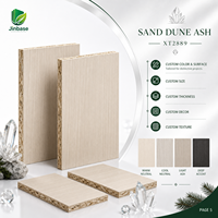 Panneau de fibres orientées mélaminé Jinbase SXT2889 couleur Ash Dune 18mm OSB E0 1220x2440mm pour meubles et menuiseries