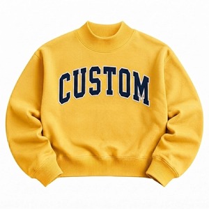 Camisetas Personalizadas de Manga Larga, Cuello Alto, Ecológicas, de Alta Calidad, para Uso Diario Informal para Niños - Product Image 1