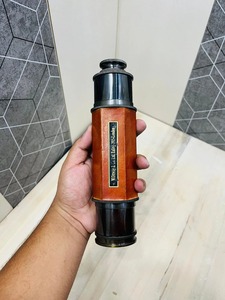 Telescopio Antiguo de Latón W. Ottaway London: Telescopio Náutico - Product Image 2