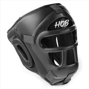 Protector de cabeza de boxeo personalizado de última generación con máscara de rejilla extraíble para entrenamiento, casco de protección. - Product Image 1