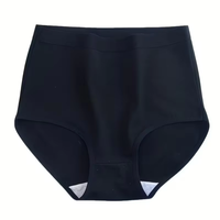 Braguitas de Nylon para Mujer, Acanaladas, Sin Costuras, Tejido Sólido, Corte Medio, Sexy, Cómodas, Transpirables, Elásticas, Ecológicas, Antibacterianas