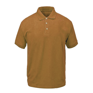 100% coton bio hommes T-Shirts personnalisés pour polos Logo brodé haute qualité été doux tenue décontracté respirant - Product Image 4