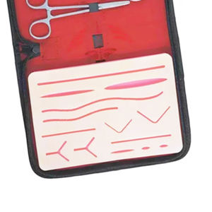 Kit Completo de Sutura Eléctrica para Práctica Ortopédica, Instrumentos de Acero Inoxidable, Almohadilla de Silicona Realista para Uso Médico y Veterinario - Product Image 3