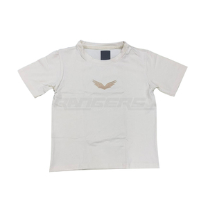 Camiseta Blanca de Algodón Elástica de Corte Regular con Bordado, Serigrafía, Logotipo Personalizado, Estilo Casual Urbano, Cuello Redondo - Product Image 1