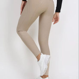 Leggings de equitación de silicona de cobertura completa, transpirables, estilo clásico inglés, con refuerzo para el sillín, Jodhpur y Breeches - Product Image 5