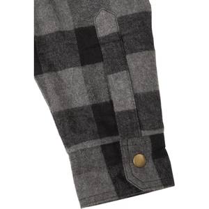 Camisa a cuadros para hombre, camisa protectora para motocicleta, a prueba de viento, talla grande, transpirable, forrada, acolchada, para motociclismo, turismo, franela - Product Image 4