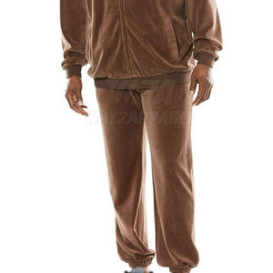 ชุดวอร์มกำมะหยี่สำหรับผู้ชายชุดวอร์มกำมะหยี่ขนาดตามสั่งชุดวอร์มผ้ากำมะหยี่สำหรับฤดูหนาว - Product Image 4