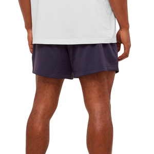 Pantalones Cortos Deportivos de Malla Transpirable para Hombre, 5 Pulgadas, para Gimnasio, Entrenamiento, Fitness, Color Morado Medianoche - Product Image 2
