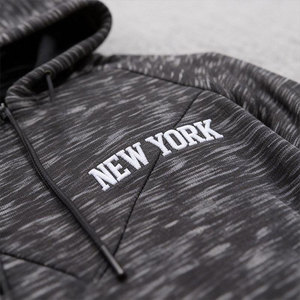 Sudadera con capucha personalizada para hombre, estilo streetwear, con cremallera, mezcla de algodón grueso, proveedor OEM ODM, tallas grandes, sudadera con capucha personalizada para hombre - Product Image 6