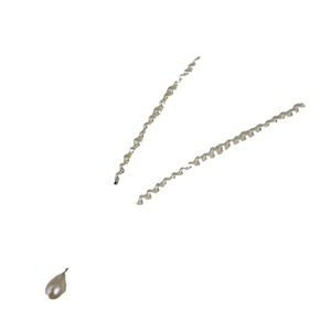 Collier en perles d'eau douce de luxe Zhuji, petit et moyen, 4-5 mm, style étoile dorée, boucle OT, collier de clavicule, pendentif tendance - Product Image 5