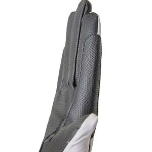 Gants d'équitation en cuir à doigts entiers avec protection de la paume, respirants, antidérapants, avec fermeture auto-agrippante pour l'hiver - Product Image 2
