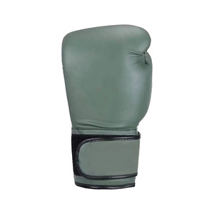 Guantes de Boxeo de Cuero Genuino para Entrenamiento, 12oz 16oz, con Protección Acolchada en Nudillos y Muñeca, para Sacos de Boxeo y Sparring, Logotipo Personalizado OEM, MOQ Bajo - Product Image 2
