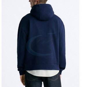 Sudaderas con Capucha de Forro Polar para Hombre, Diseño Personalizado, Invierno, Mezcla de Poliéster/Algodón de Alta Calidad, Servicio OEM de Fabricante Pakistaní - Product Image 2
