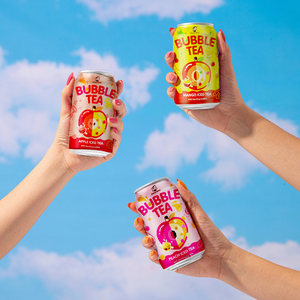 Té de jugo de mango de 320ml taiwanés con ingredientes sabrosos Boba - Product Image 5