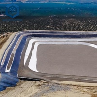 Membrane HDPE de contrôle des infiltrations de qualité supérieure, prix au m² pour applications d'ingénierie à grande échelle