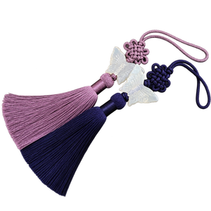[Goyu] Adorno Acrílico Tradicional Coreano con Borla de Mariposa Norigae, Colgante Decorativo para Graduación, Navidad, Regalo, Amuleto de la Suerte - Product Image 5