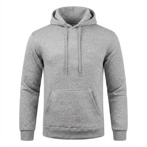 Nuevo Conjunto Deportivo con Capucha Gris para Hombre con Logotipo Personalizado, Pantalones con Cordón de Color Sólido y Mangas Largas, con Bolsillos Laterales, Ropa de Otoño - Product Image 3