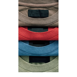 T-shirt pour homme à col rond et ourlet incurvé, coupe ajustée, haute qualité, logo personnalisé, t-shirts vierges pour homme, 100% coton, exporté du Bangladesh - Product Image 2