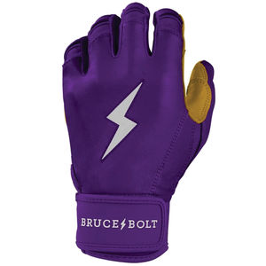 Guantes de Bateo de Béisbol Bruce Bolt Personalizados al por Mayor, con Puño Corto, 100% Cuero Cabretta, Transpirables, Duraderos, con Cierre de Gancho y Bucle - Product Image 4