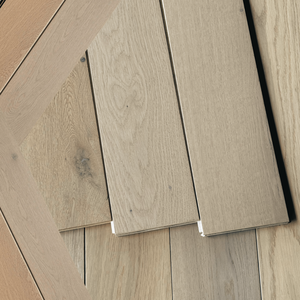 Long Lasting Two-Layer Oak Wood Engineered <b>Floors</b> Click-Type Installation EU/Japan Certified Parquet Flooring - Product Image 1