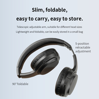 Nuevos Auriculares Inalámbricos D6 ANC Bluetooth 5.4 con Cancelación Activa de Ruido, 35 Horas de Reproducción, Auriculares Over-Ear con Sonido Estéreo HiFi