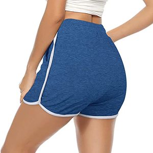 Pantalones cortos con cordón ajustable, cómodos de llevar, pantalones cortos premium para mujer, pantalones cortos de larga duración, métodos de impresión: serigrafía - Product Image 3
