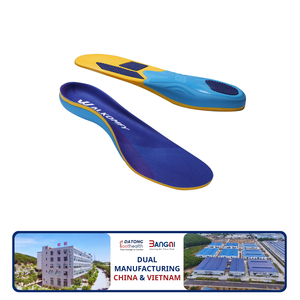 Fabricant vietnamien, vente en gros OEM, semelles orthopédiques à absorption des chocs, robustes, pour pieds plats - Product Image 1