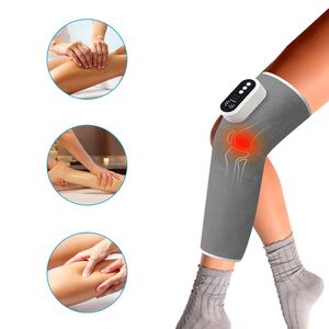 Massaggiatore per Gambe Senza Fili con Funzione di Riscaldamento, Compressione d'Aria e 3 Modalità Regolabili, Fascia per Cosce, Ginocchia e Polpacci per Alleviare il Dolore - Product Image 3