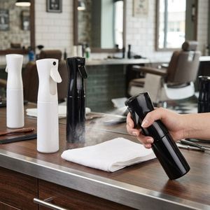 Wholesale Cylinder PET Plastic <b>Bottle</b> 200ml 300ml 500ml Continuous Fine <b>Mist</b> Trigger Sprayer for Hairdressing and Beauty Salon - Product Image 4