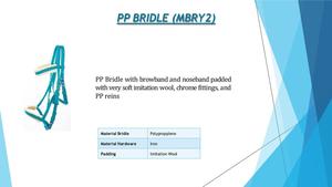 Harnais de cheval en corde de nylon de designer antique, durable, avec logo personnalisé, pour l'équitation et les courses d'endurance - Product Image 3