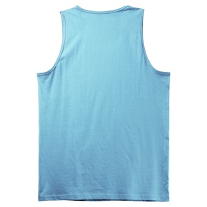<b>Men's</b> 100% Combed Cotton <b>White</b> Knitted Eco-Friendly Fitness Bodybuilding Tank Tops Summer Gym Training <b>Vest</b> String Singlet - Product Image 2