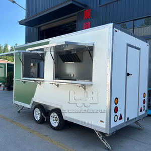ACB Customized Food Truck <b>Catering</b> Fully Equipped <b>Mobile</b> Kitchen Pizza Coffee Cart Ice Cream <b>Mobile</b> Food <b>Trailers</b> - Product Image 2