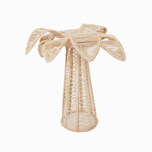 Porte-bougie décoratif en rotin tressé à la main, parfait pour la décoration du salon, de la chambre et de la table à manger. - Product Image 3